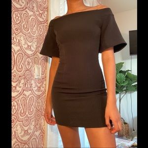 Keepsake Off the Shoulder Mini Dress